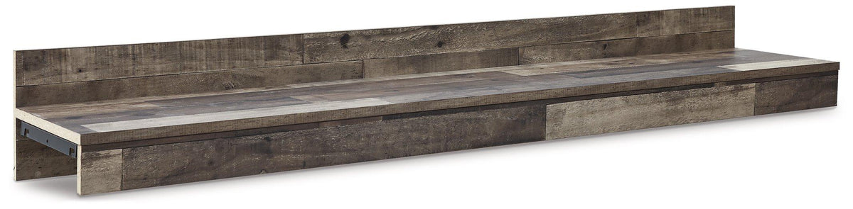 Ashley Derekson 4-piece entertainment center with electric fireplace, featuring shelves and TV stand for modern living rooms.
