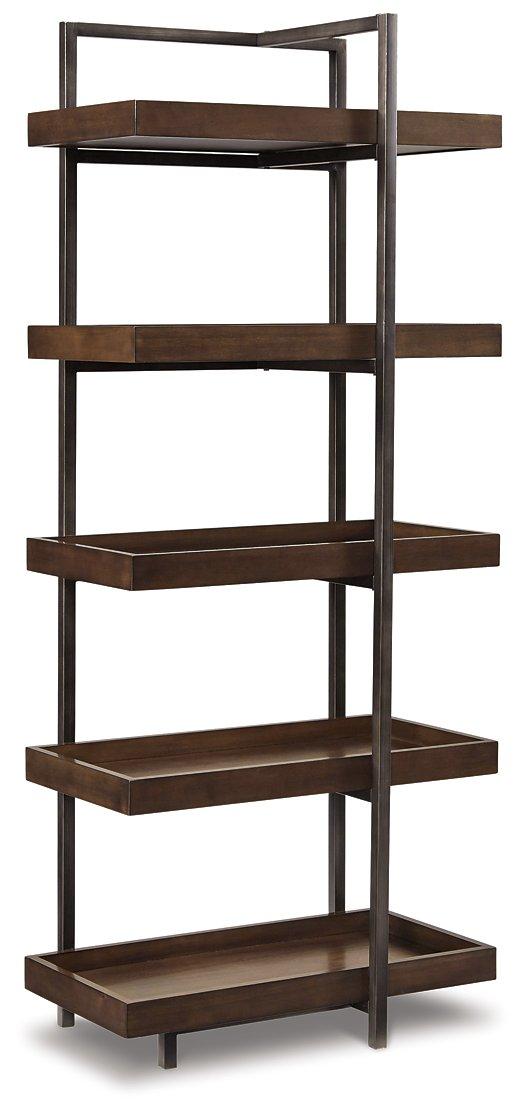 Ashley Furniture Starmore 3-piece entertainment center with TV stand and storage cabinets in a modern living room setup.