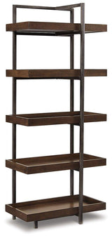 Ashley Furniture Starmore 3-piece entertainment center with TV stand and storage cabinets in a modern living room setup.