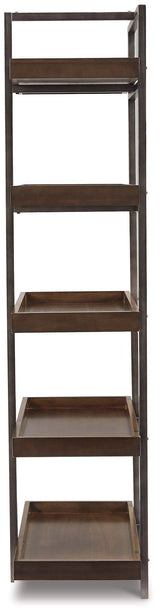 Ashley Furniture Starmore 3-Piece Entertainment Center with shelves, cabinets, and a TV stand in a modern design.