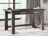 Ashley Furniture Breckington Home Office Set with desk and matching storage units in a modern design.