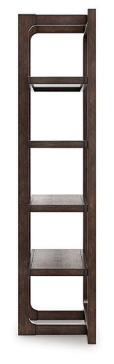 Ashley Furniture Breckington Home Office Set with desk and storage compartments, shown in a modern office setup.