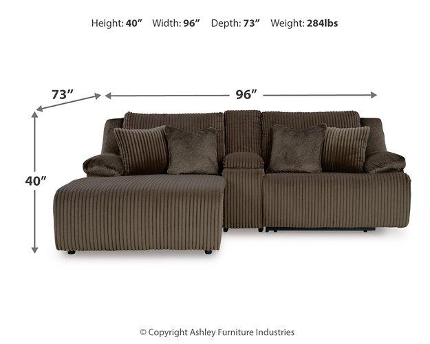 Ashley Furniture Top Tier living room set with a sofa and armchair in a modern design, featuring neutral fabric upholstery.