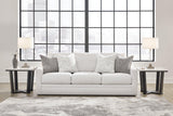 Ashley Furniture Maitelynn upholstery living room set featuring a plush sofa and matching armchairs in a modern design