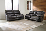 Ashley Furniture Mountainous Living Room Set featuring plush sofas and armchairs in a modern mountain-inspired design.
