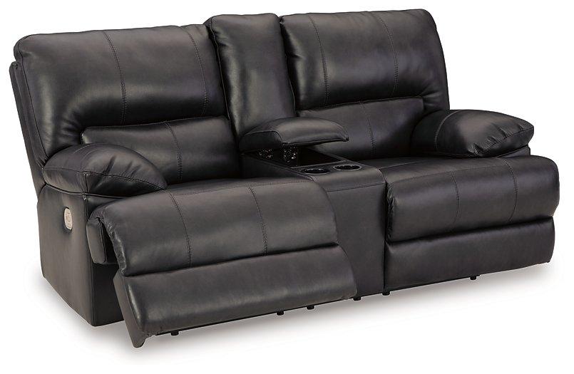 Ashley Furniture Mountainous Living Room Set featuring a sectional sofa with plush cushions and a modern mountain-inspired design.