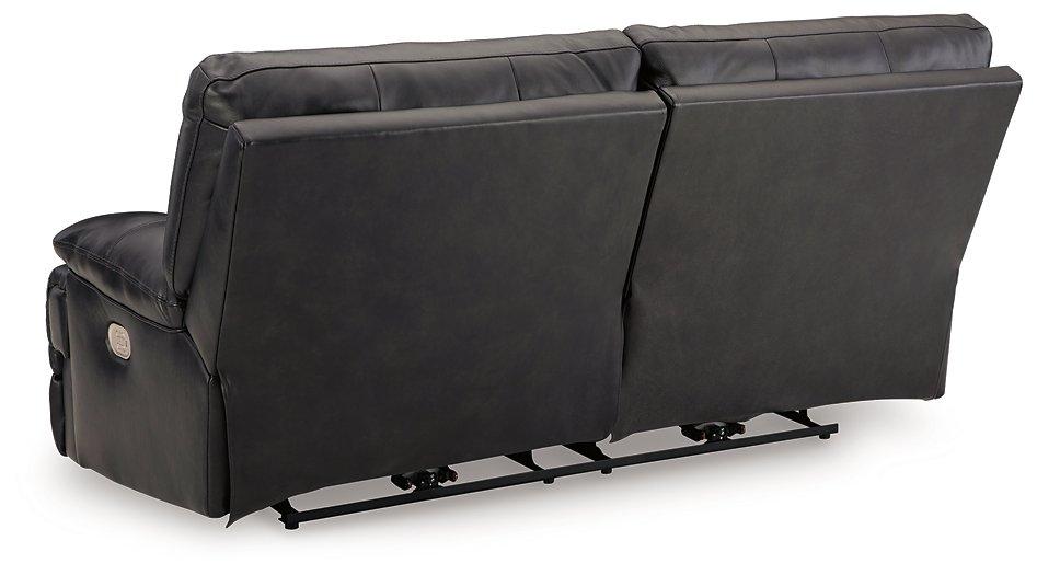 Ashley Furniture Mountainous Living Room Set featuring plush sofas and armchairs with mountain-inspired design details.
