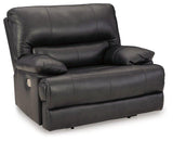 Ashley Furniture Mountainous Living Room Set featuring plush sofas and armchairs with mountain-inspired fabric patterns and modern design.
