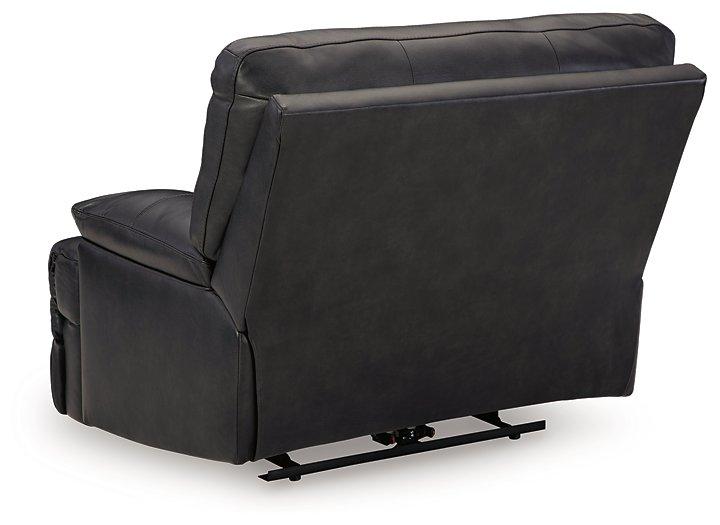 Ashley Furniture Mountainous Living Room Set featuring a plush sofa and armchair with mountain-inspired design and neutral upholstery.