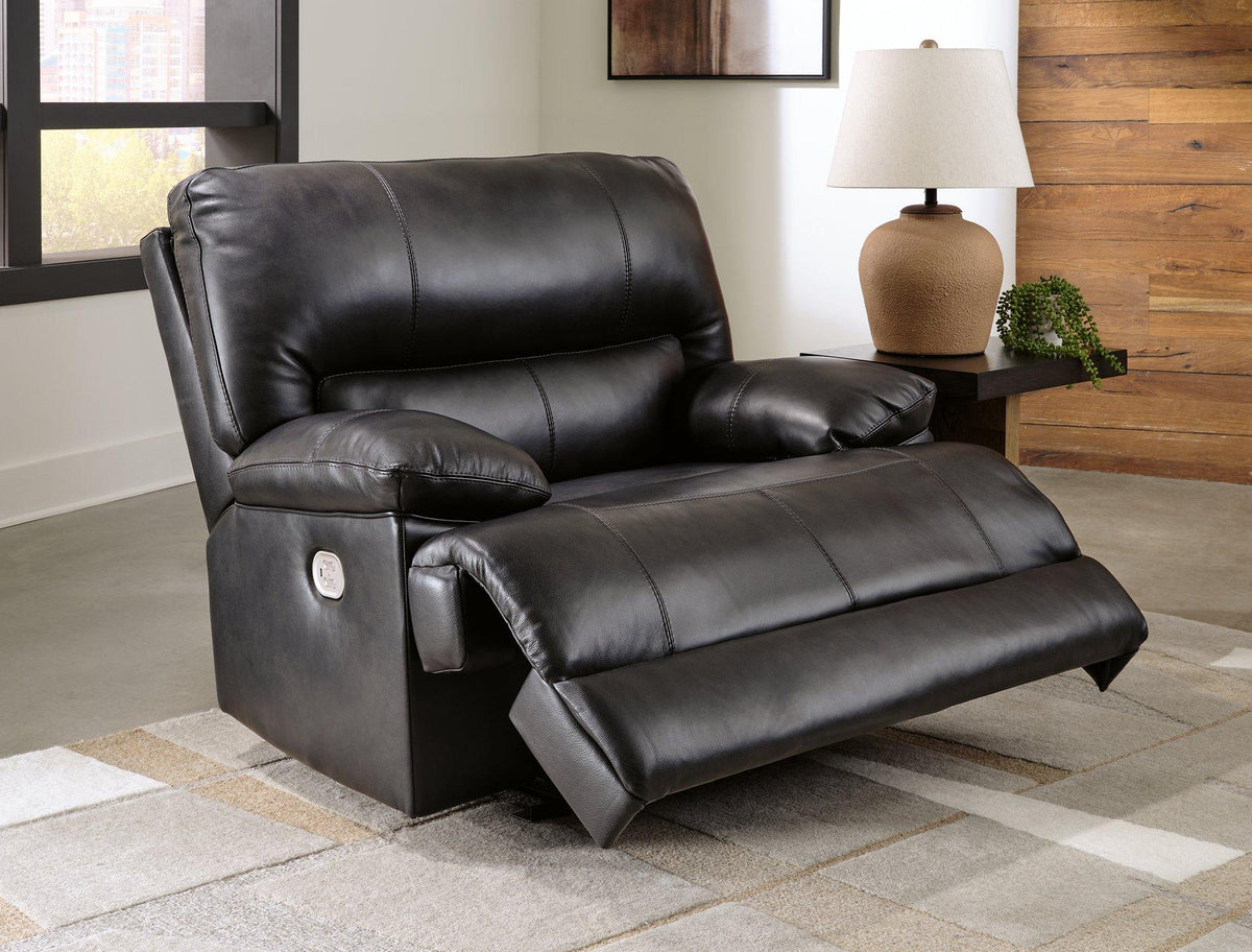 Ashley Furniture Mountainous Living Room Set featuring a plush sofa and armchair with mountain-inspired design and modern upholstery.