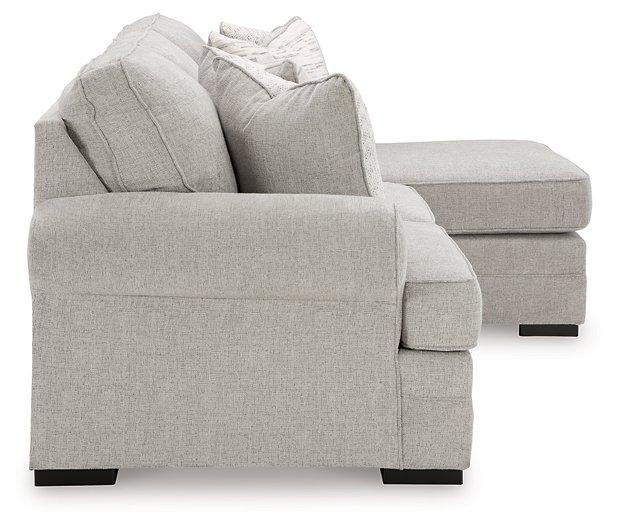 Ashley Furniture Eastonbridge living room set with sofa and loveseat in a modern, neutral fabric for stylish home seating.