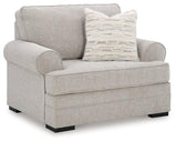 Ashley Furniture Eastonbridge living room set with a sofa, loveseat, and armchair in a modern fabric upholstery.