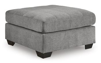 Ashley Marleton living room set featuring a sofa and armchair with neutral upholstery and modern design.