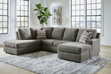Ashley Furniture O'Phannon living room set with sofa and armchair featuring neutral upholstery and modern design.