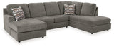 Ashley Furniture O'Phannon living room set with sofa and armchair, featuring neutral upholstery and modern design.