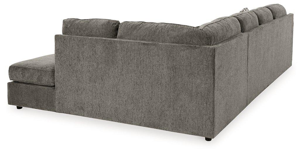 Ashley Furniture O'Phannon living room set with sofa and armchair in a modern design, featuring neutral fabric upholstery.