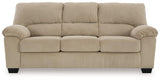 Ashley Furniture SimpleJoy living room set with plush sofa and matching armchair in a modern design, shown in a cozy home setting.