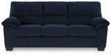 Ashley Furniture SimpleJoy living room set with sofa and armchair, featuring neutral upholstery and modern design.