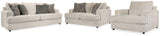 Ashley Furniture Soletren living room set with sofa and loveseat, featuring plush cushions and modern design in a cozy living space.
