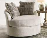Ashley Furniture Soletren living room set featuring a sofa and loveseat with plush cushions and modern design in a stylish living space.