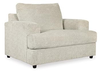 Ashley Furniture Soletren living room set featuring a sofa and loveseat with plush cushions and modern design.