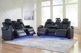Ashley Furniture Fyne-Dyme living room set with sofa and armchairs in a modern, comfortable design for a stylish living space.