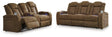 Ashley Furniture Wolfridge living room set with sofa and armchair, featuring plush cushions and modern design.