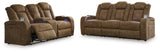 Ashley Furniture Wolfridge living room set with sofa and armchair, featuring plush cushions and modern design.