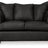 Ashley Furniture Darcy loveseat with plush upholstery and sleek modern design, shown in a cozy living room setting.