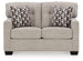 Ashley Furniture Mahoney loveseat with plush fabric and modern design, perfect for cozy living room seating.
