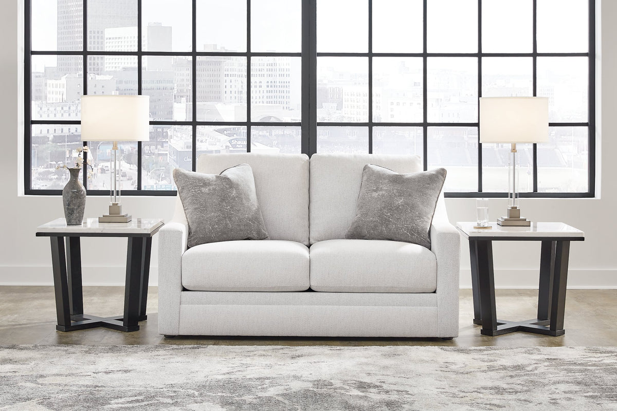 Adda loveseat by Ashley Furniture featuring plush upholstery and stylish design, perfect for cozy living room seating.