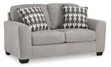 Ashley Furniture Avenal Park Loveseat with plush cushions and stylish upholstery, perfect for cozy living room seating.