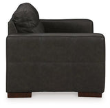 Ashley Furniture Luigi Loveseat with plush cushions and stylish design, perfect for small living rooms or cozy spaces.