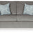 Ashley Furniture Altari loveseat with plush upholstery and cushioned armrests, shown from a head-on perspective.
