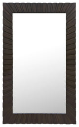 Ashley Furniture Advin Accent Mirror with a sleek, modern design, featuring a rectangular frame and mirrored surface.