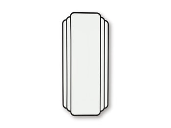 Large Antigone floor mirror by Ashley Furniture with a sleek, modern frame, standing upright in a stylish room setting.