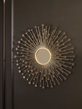 Ashley Furniture Morwenna accent mirror with a sleek, modern frame, perfect for enhancing living room or bedroom decor.