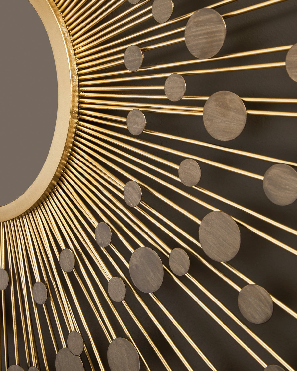 Decorative Morwenna Accent Mirror by Ashley Furniture featuring a sleek, modern frame and reflective glass surface.