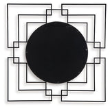Ashley Furniture Oceanal accent mirror with a sleek frame, designed to add style and light to your space.