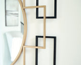 Ashley Furniture Oceanal Accent Mirror featuring a stylish, framed mirror design perfect for enhancing room decor.