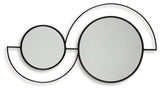 Ashley Furniture Shayham Accent Mirror, rectangular wall mirror with a sleek frame, ideal for enhancing modern living spaces.