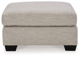 Mahoney oversized accent ottoman by Ashley Furniture featuring plush fabric and a modern, versatile design for living room decor