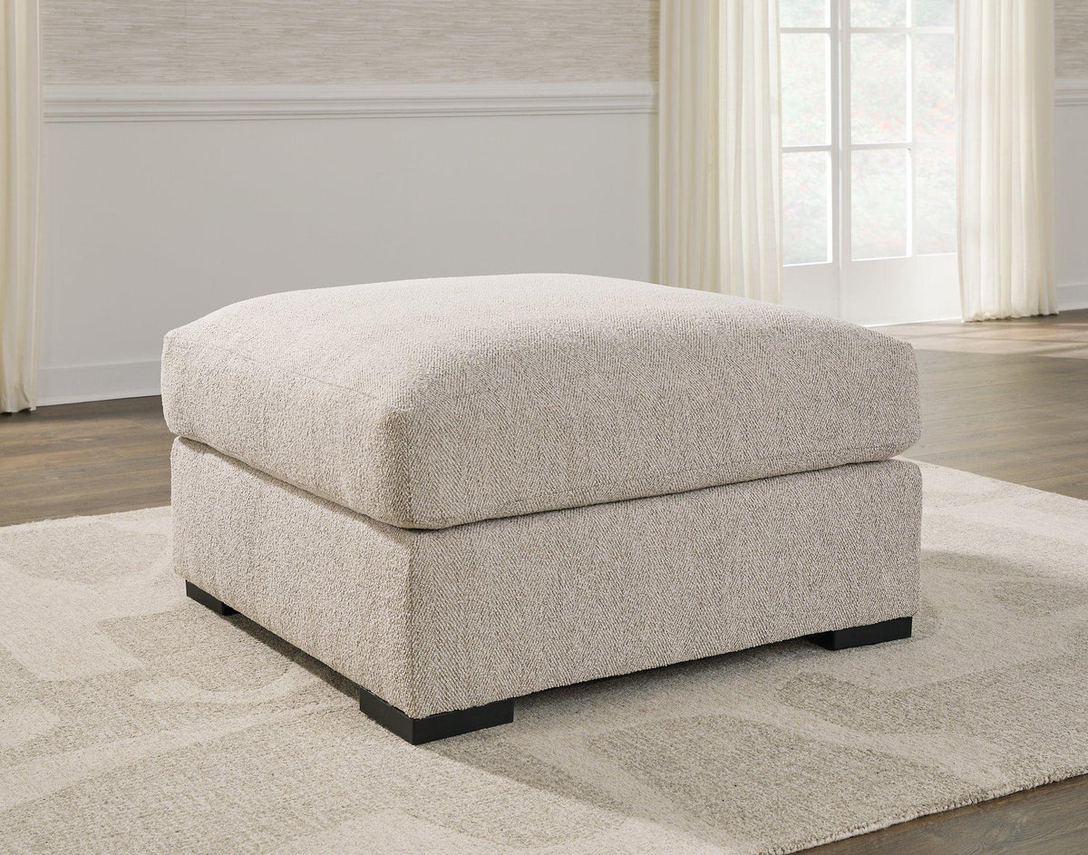 Ashley Furniture Ballyton oversized accent ottoman with plush fabric and modern design, perfect as a stylish footrest or accent piece.