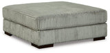 Lindyn oversized accent ottoman by Ashley Furniture with plush fabric and a modern design, perfect for living room decor.