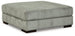 Lindyn oversized accent ottoman by Ashley Furniture with plush fabric and a modern design, perfect for living room decor.