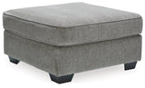 Oversized Ashley Furniture Altari accent ottoman with plush fabric and modern design, perfect for living room decor.