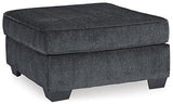 Oversized Ashley Furniture Altari accent ottoman with plush fabric, serving as a stylish and functional furniture piece.