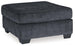 Oversized Ashley Furniture Altari accent ottoman with soft fabric upholstery and plush cushioning, perfect for living room decor.