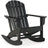 Outdoor rocking chair from Ashley Furniture, Sundown Treasure outdoor lounge chair with wooden frame and cushioned seat for relaxing outdoors.