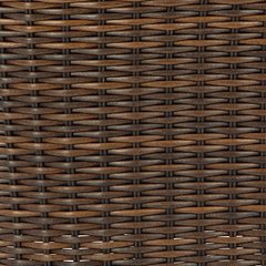 Horizon Hall outdoor ottoman with cushion by Ashley Furniture, weather-resistant wood finish, ideal for patio or garden seating.